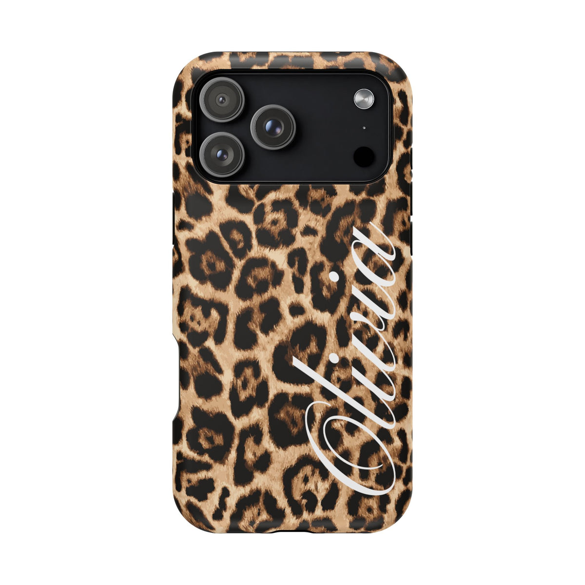 Custom Classic Leopard iPhone Case