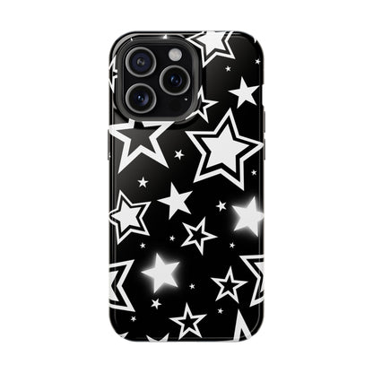 Black Stardust iPhone Case