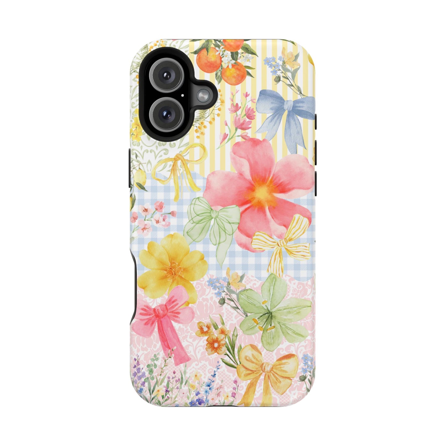 Garden Party Collage iPhone Case