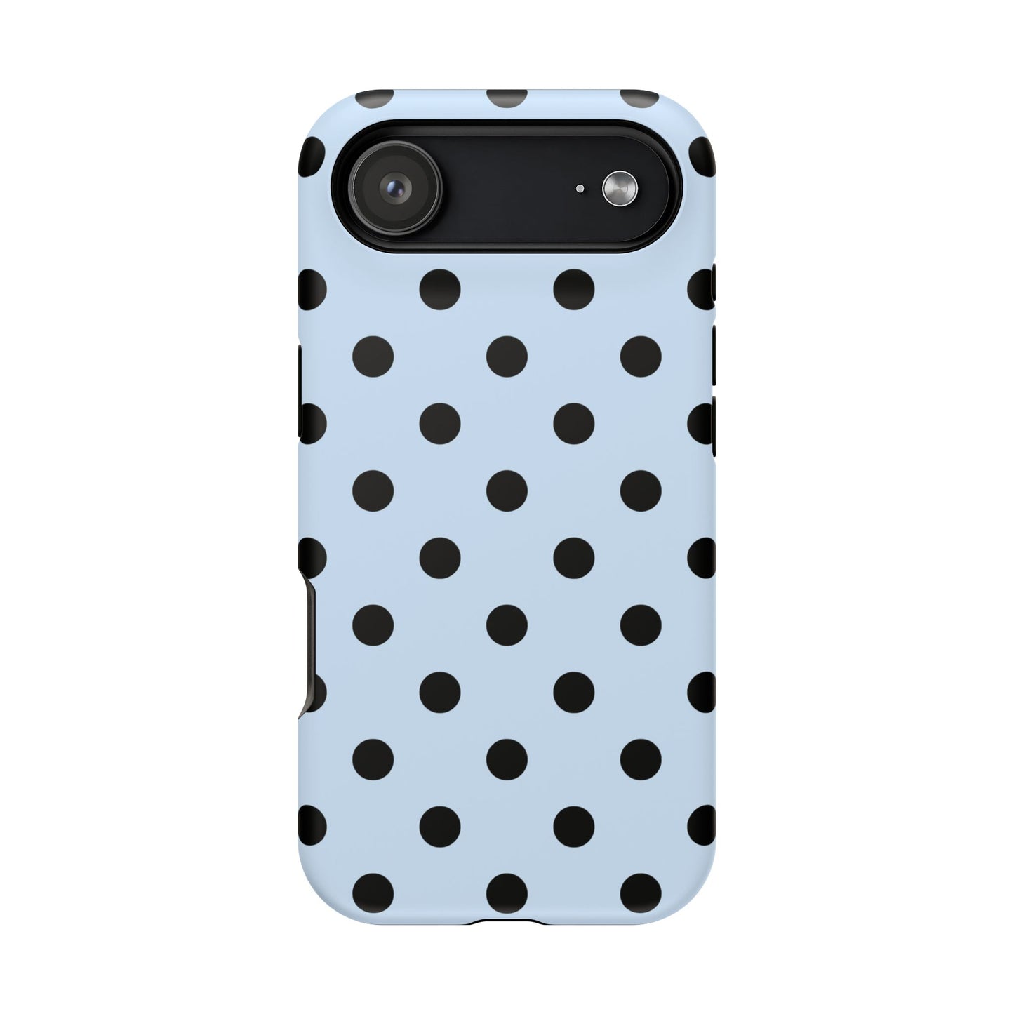 Blue Polka Dots iPhone Case