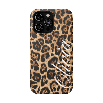 Custom Classic Leopard iPhone Case