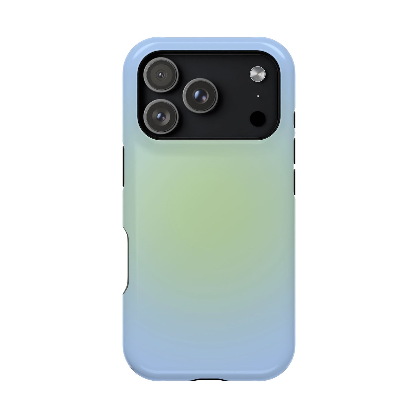 Blue & Green Aura iPhone Case