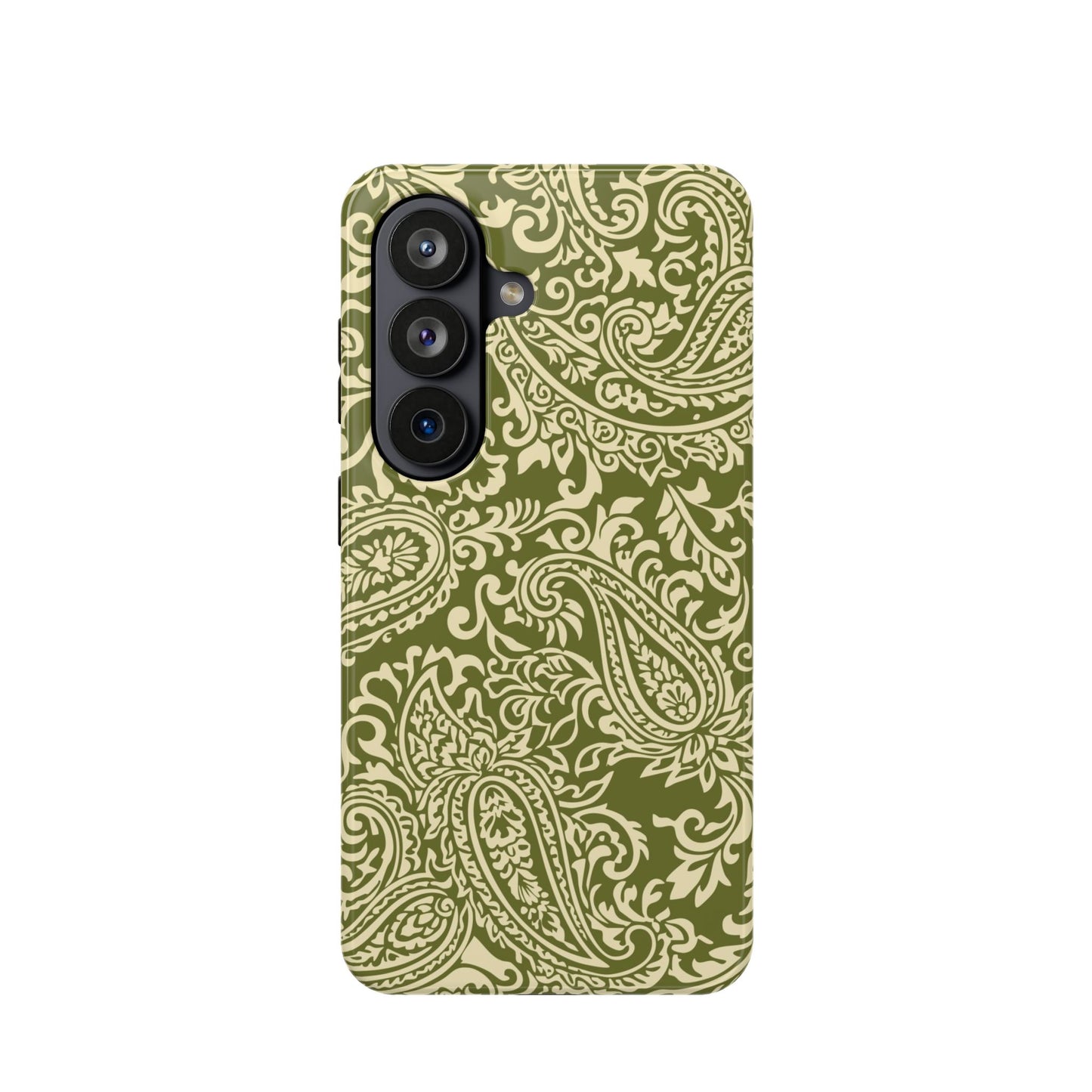 Olive Paisley Samsung Case