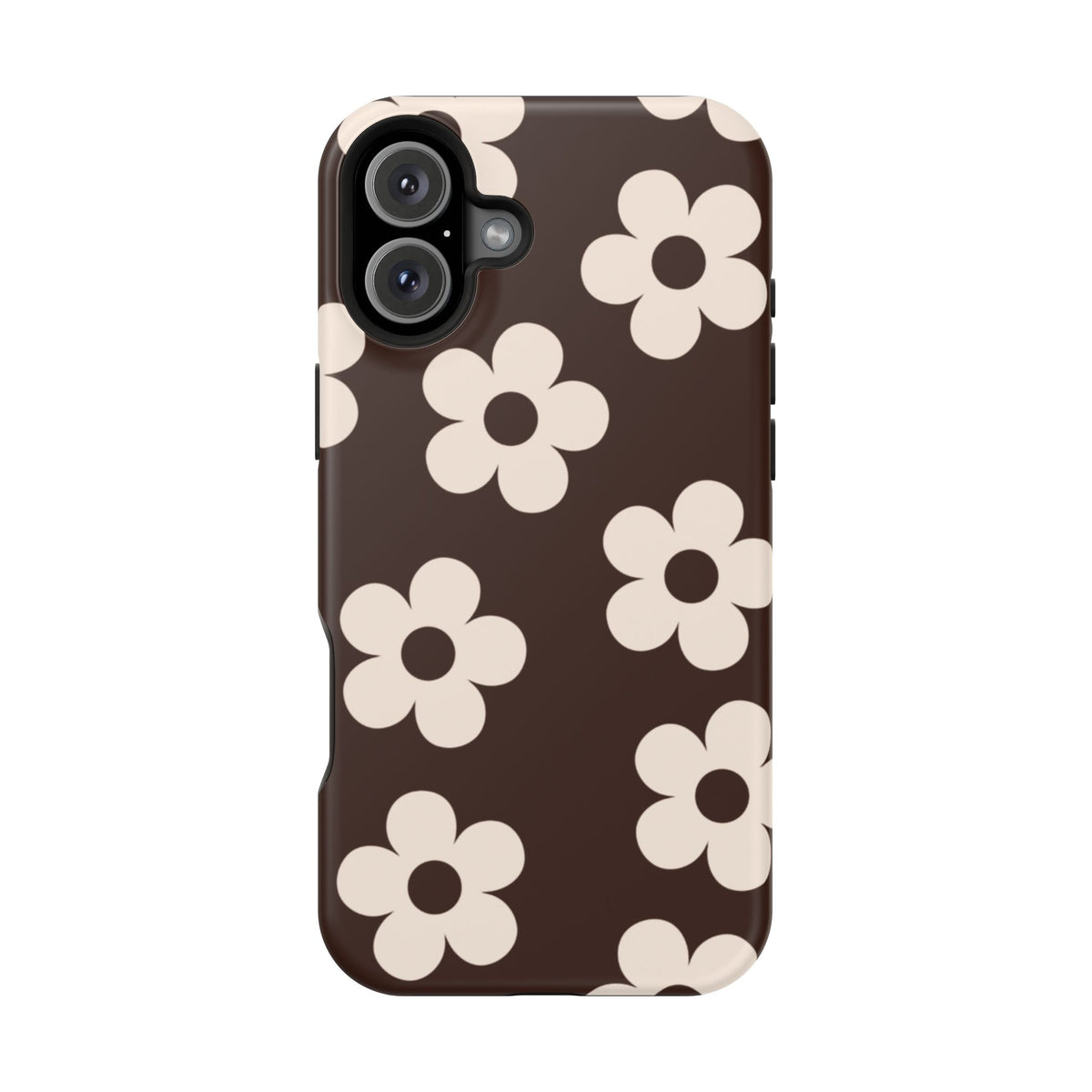 Cocoa Flowers iPhone Case