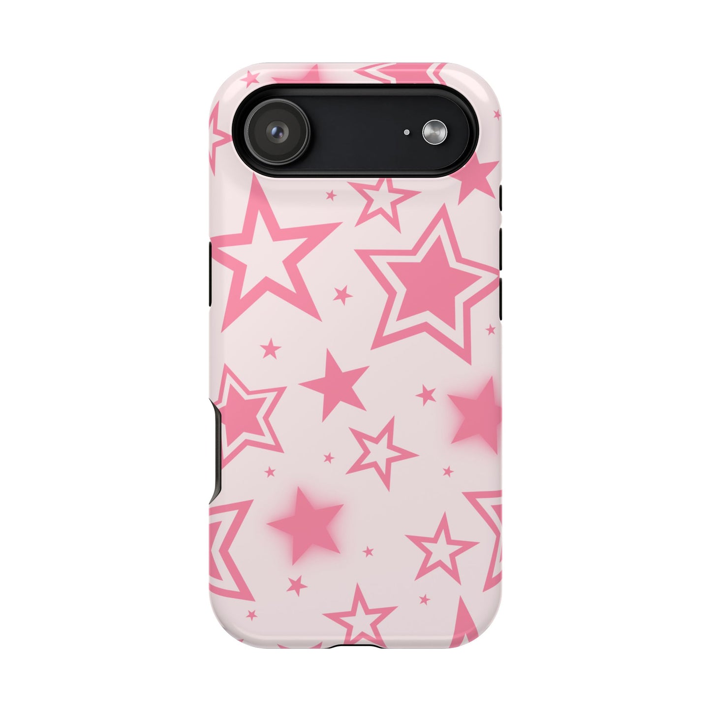 Hot Pink Stardust iPhone Case