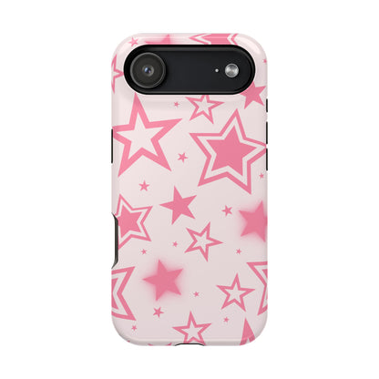 Hot Pink Stardust iPhone Case