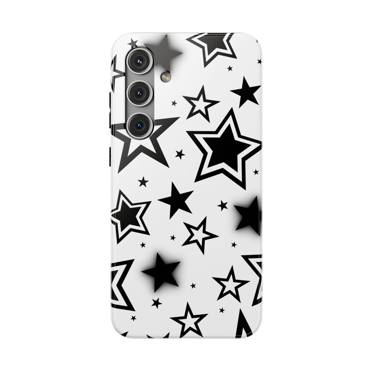 White Stardust Samsung Case