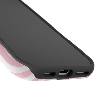 Pink Picnic Stripes iPhone Case