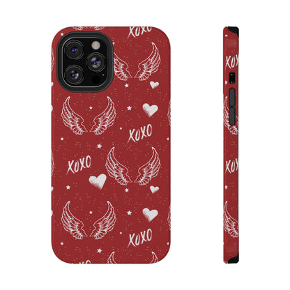 Y2K Red Angels iPhone Case