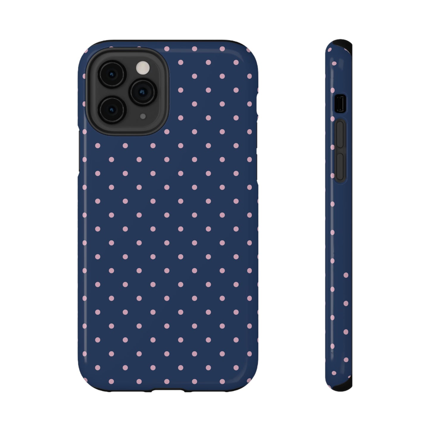 Periwinkle Mini Dots iPhone Case