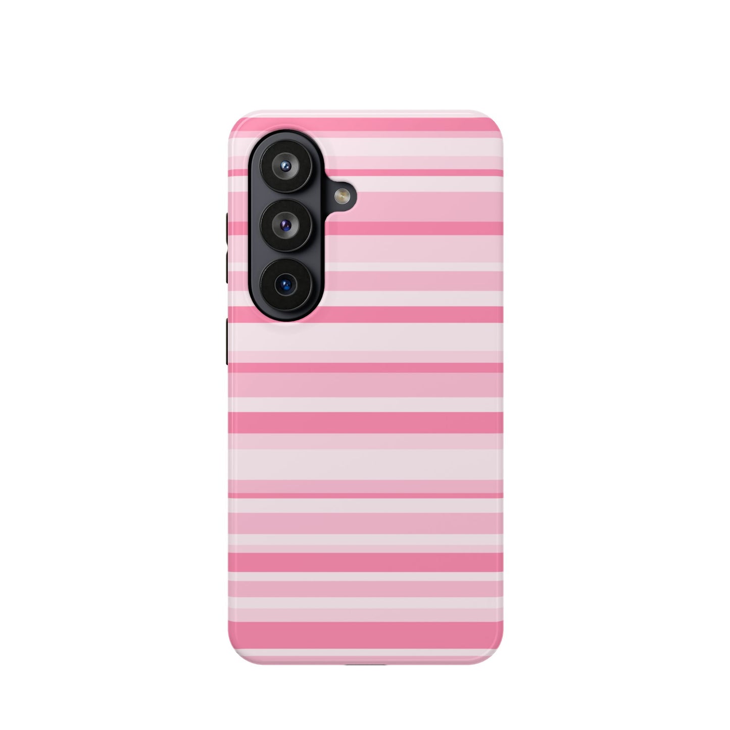 Pink Candy Stripes Samsung Case