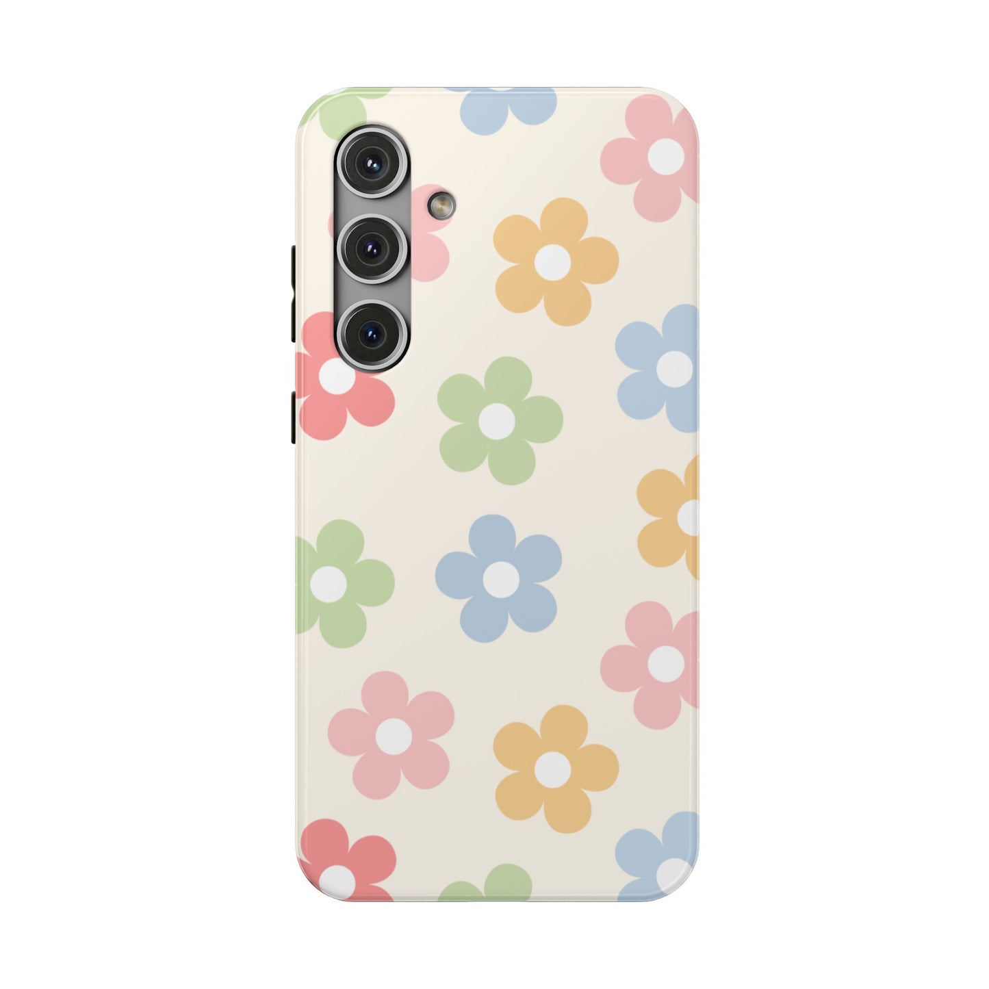 Preppy Retro Flowers Samsung Case