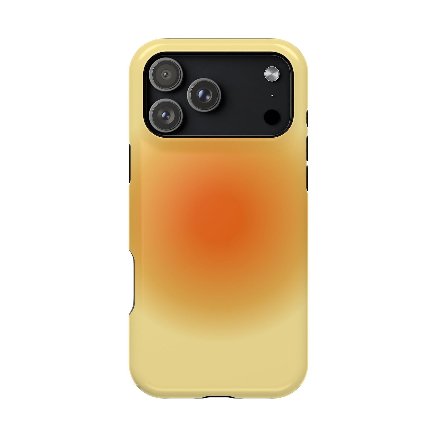 Orange Aura iPhone Case