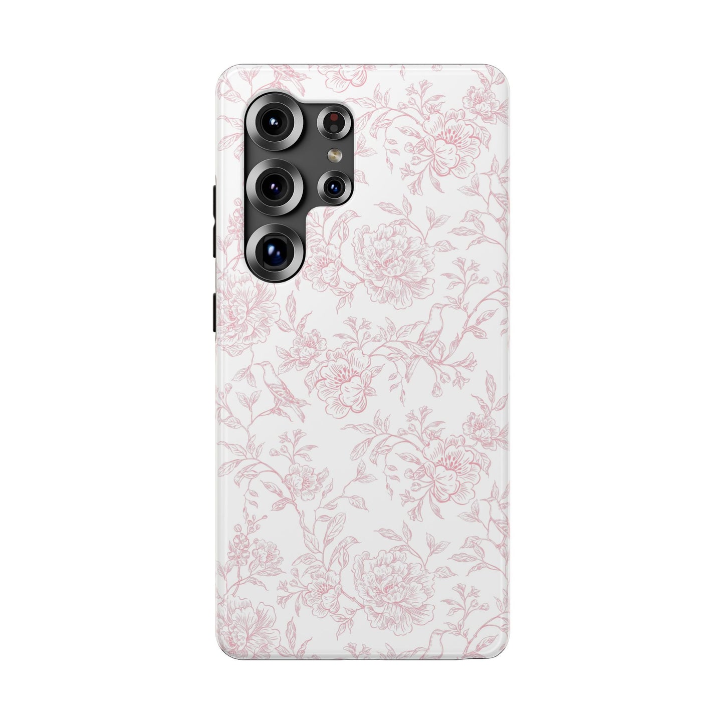 French Rosy Toile Samsung Case