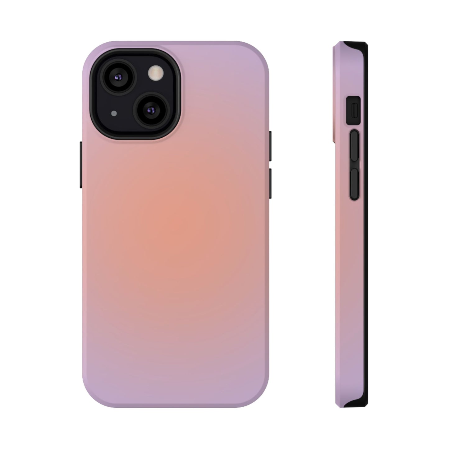 Orange & Purple Aura iPhone Case