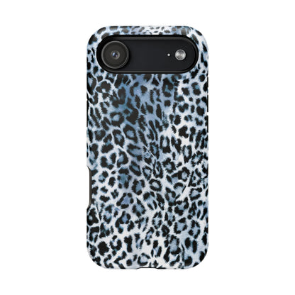 Sapphire Leopard iPhone Case