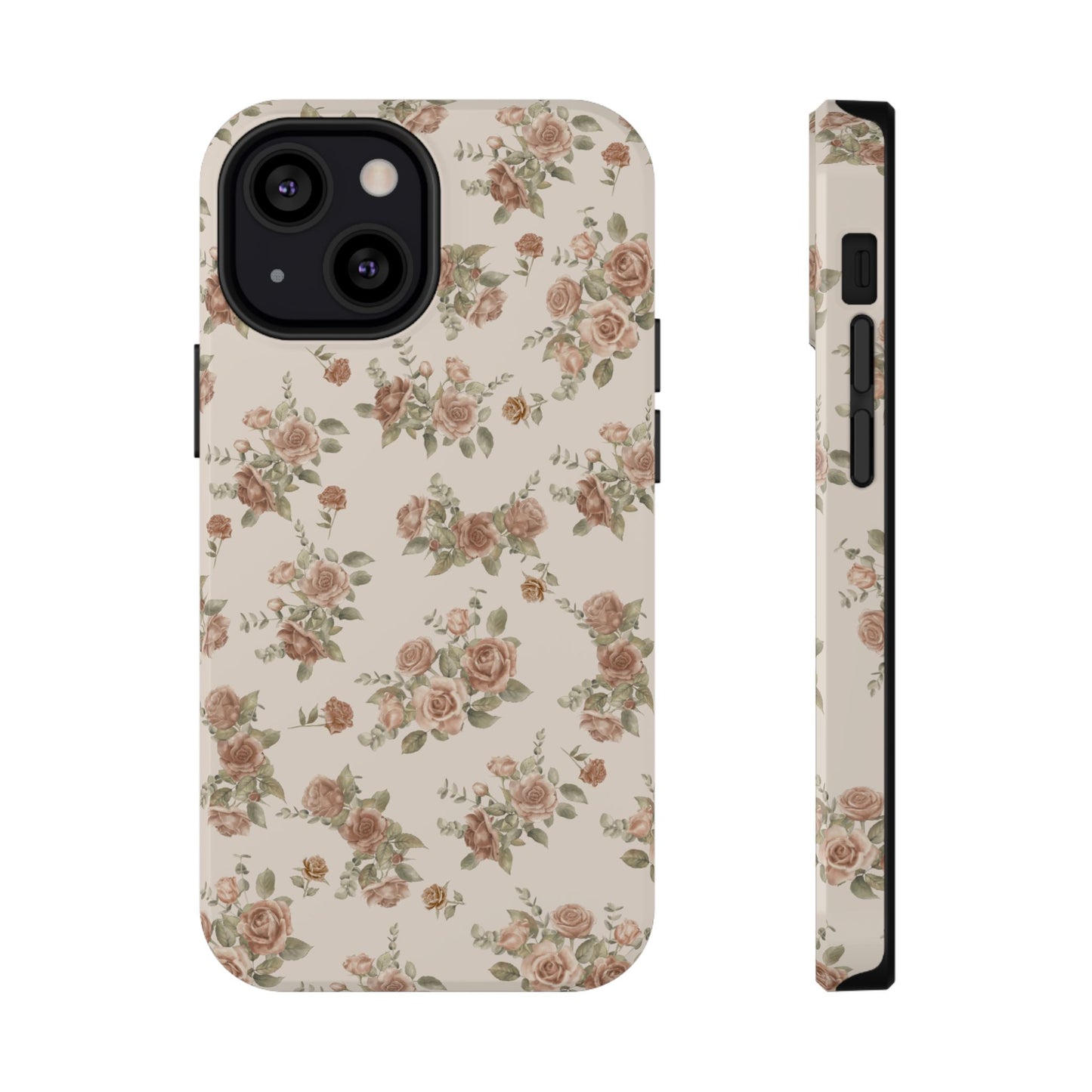 Mocha Roses iPhone Case