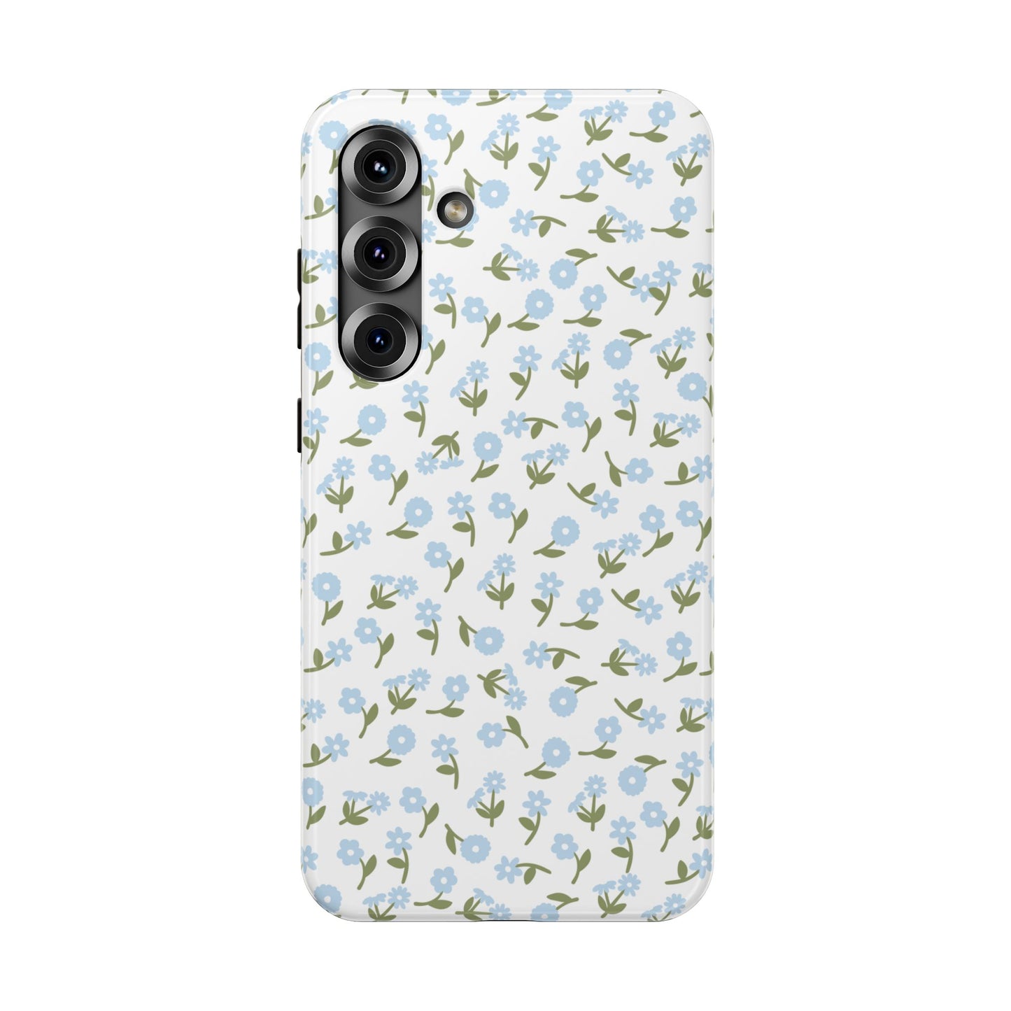 Blue Bloom Samsung Case