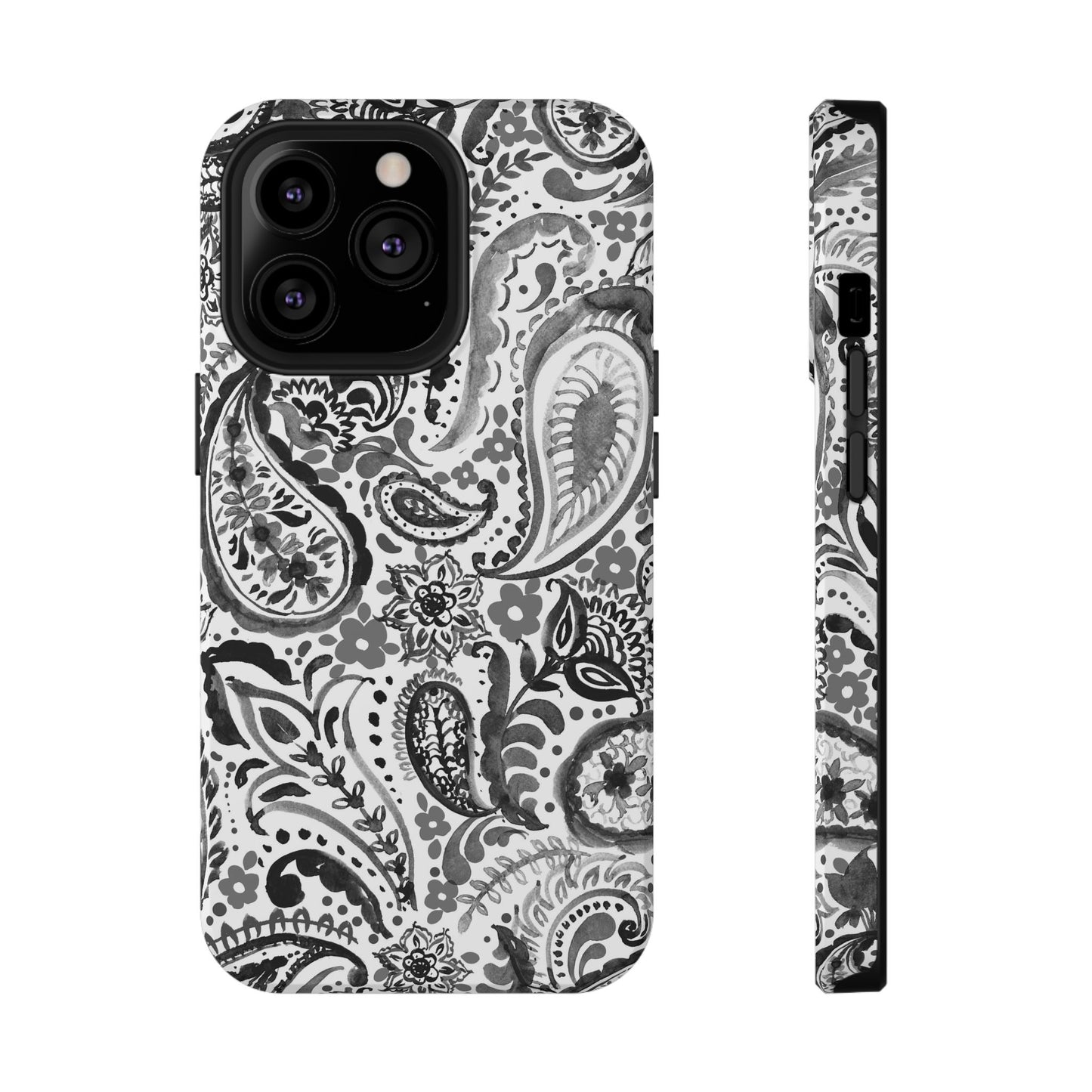 Ink Paisley iPhone Case