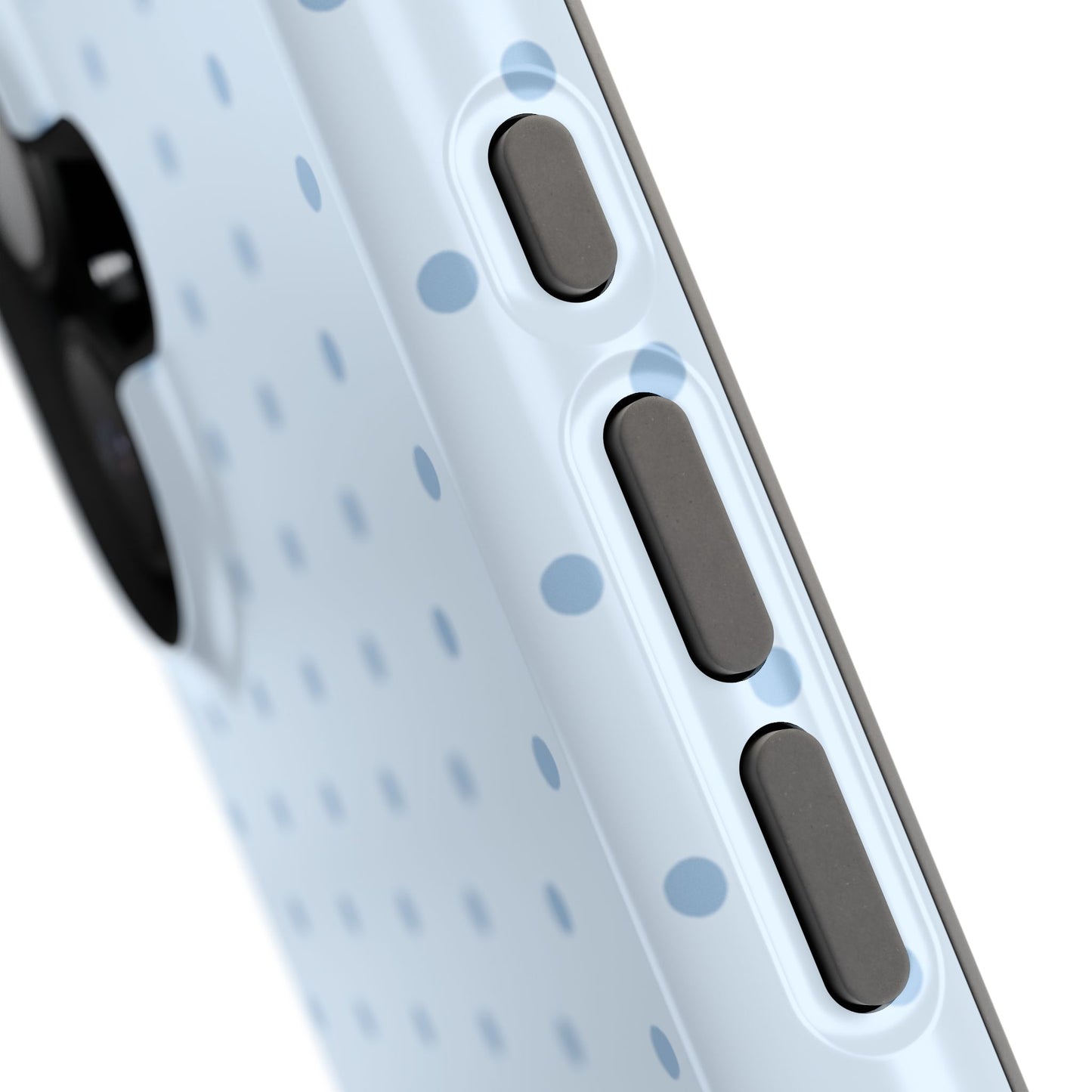 Blue Sprinkles Mini Dots iPhone Case