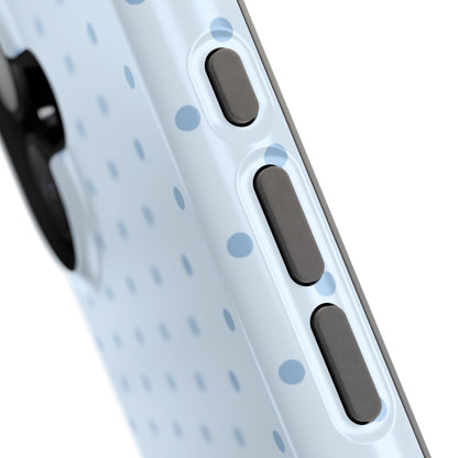 Blue Sprinkles Mini Dots iPhone Case