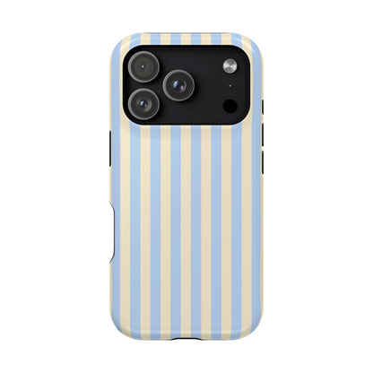 Lemon Sky Stripes iPhone Case