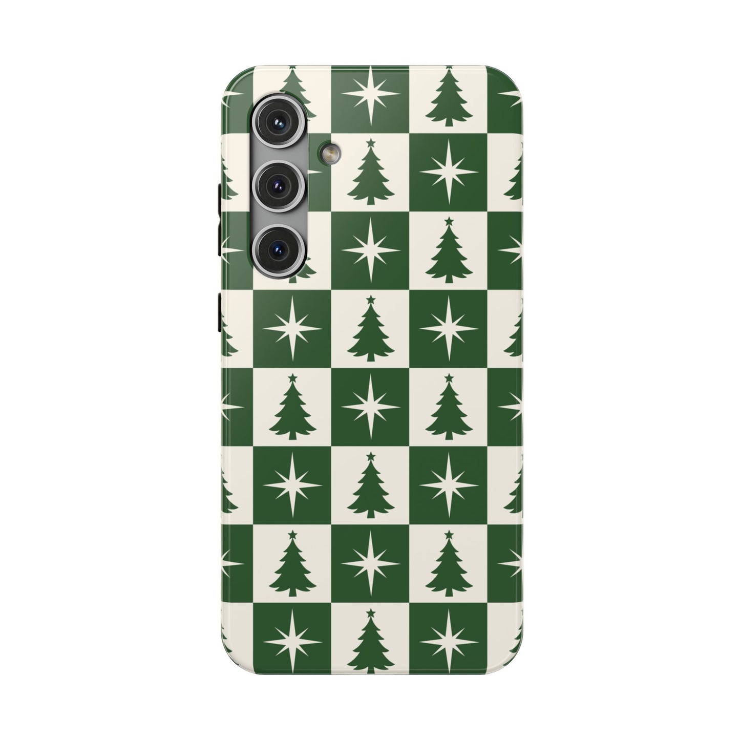 Evergreen Check Samsung Case