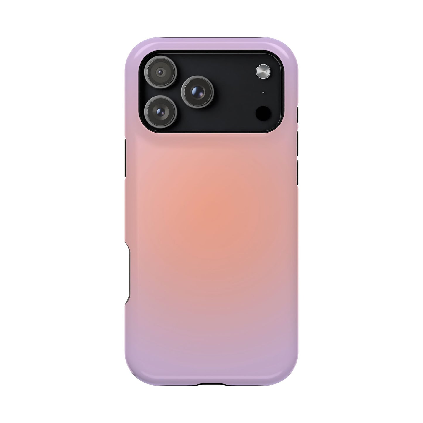 Orange & Purple Aura iPhone Case