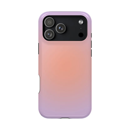Orange & Purple Aura iPhone Case