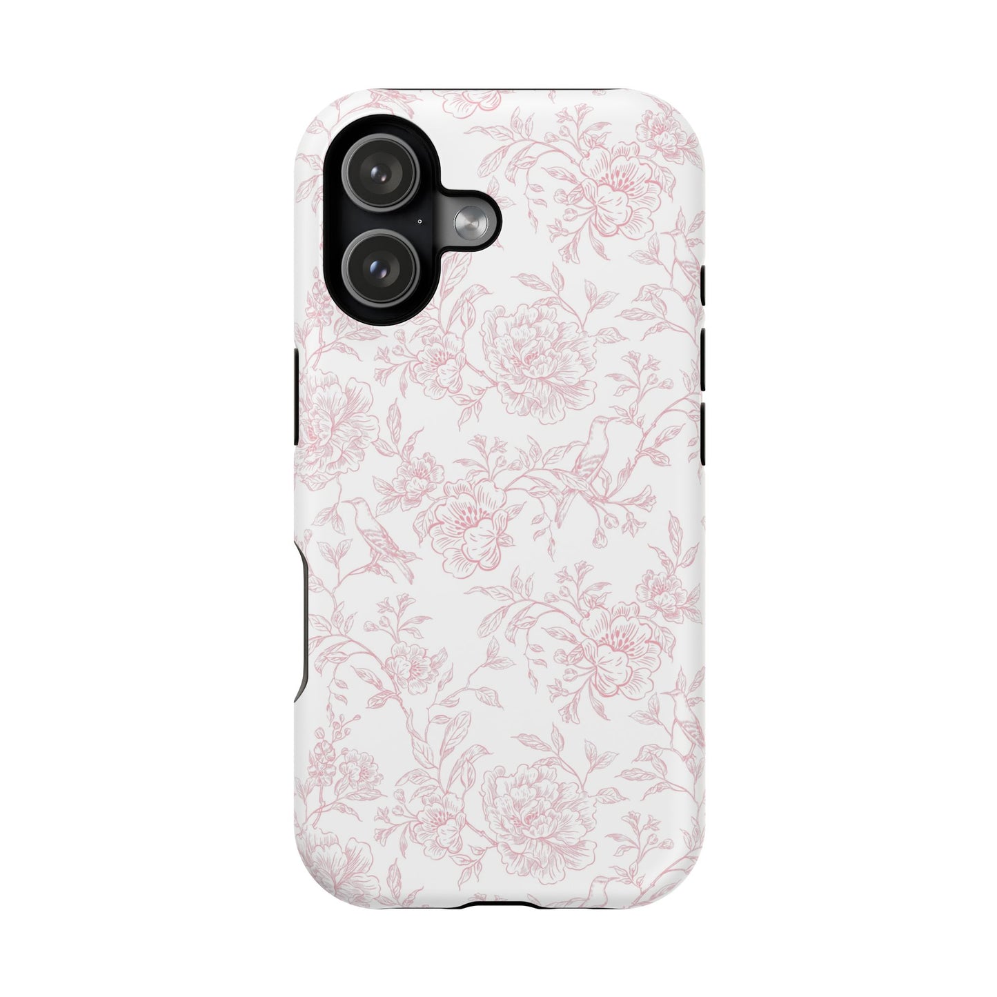 French Rosy Toile iPhone Case