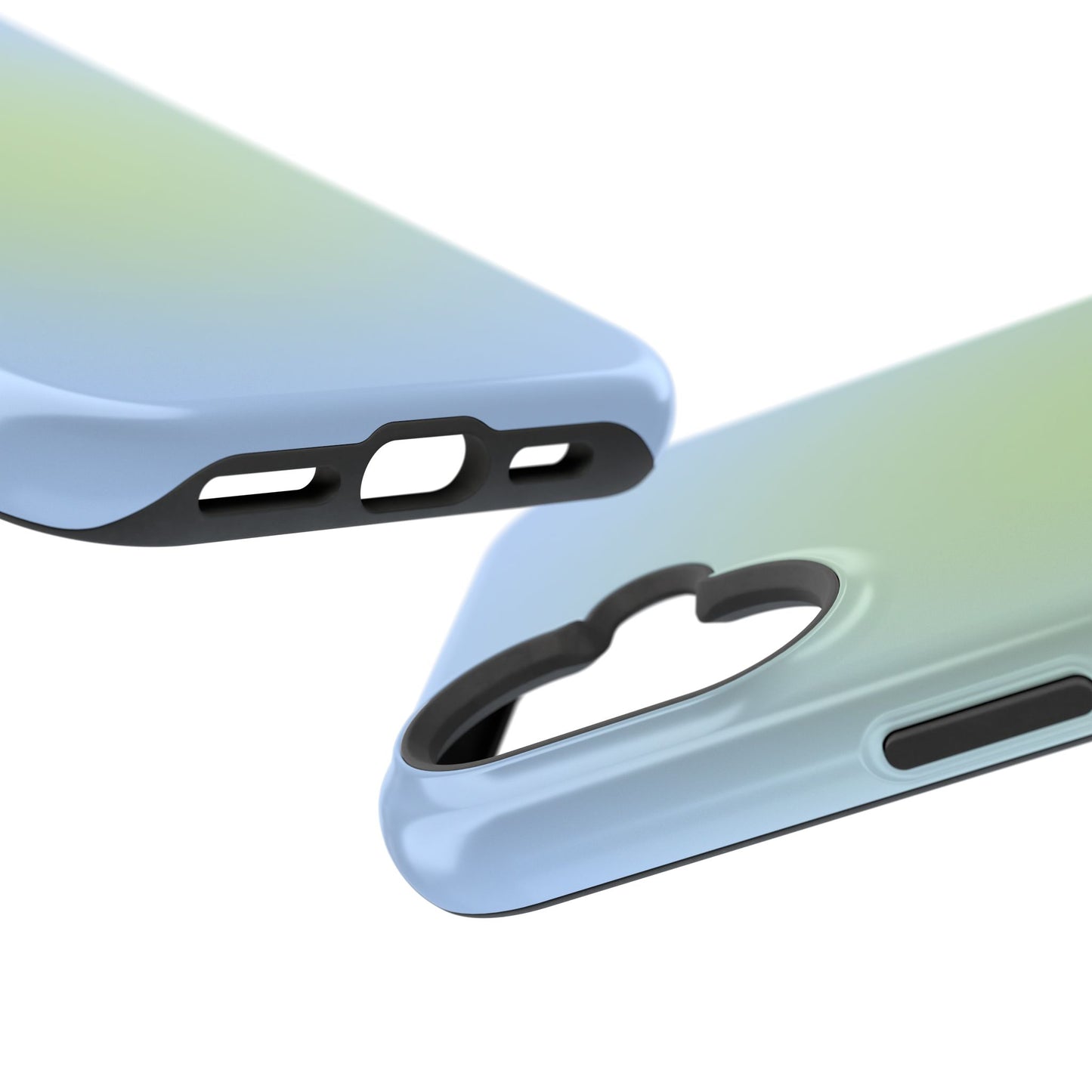 Blue & Green Aura iPhone Case
