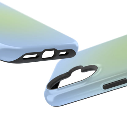Blue & Green Aura iPhone Case