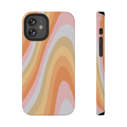 Rainbow Waves iPhone Case