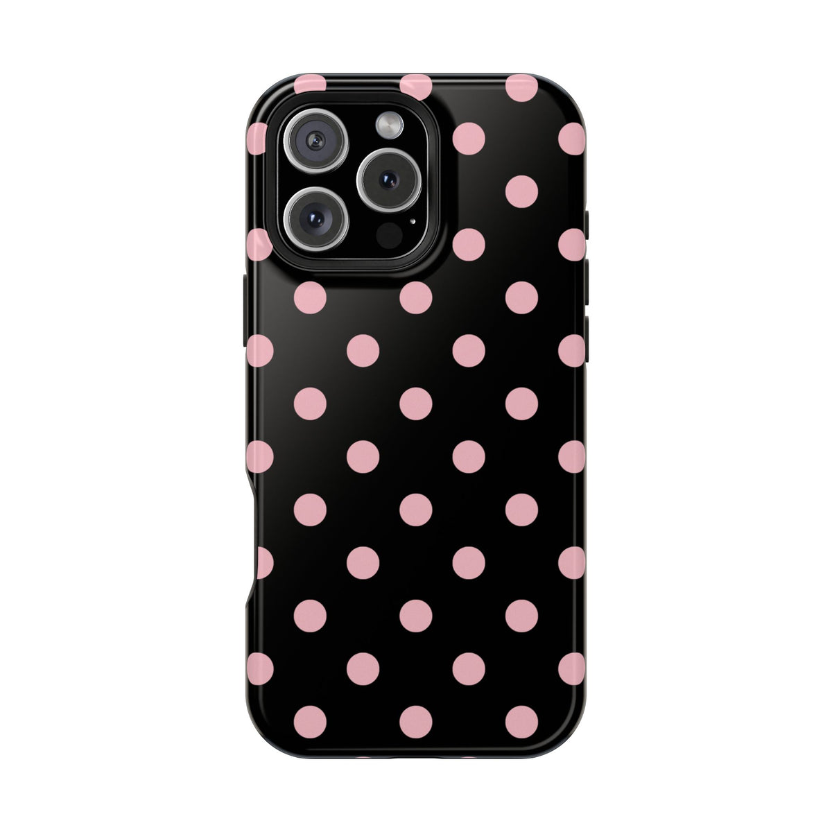 Sweet Midnight Polka Dots iPhone Case