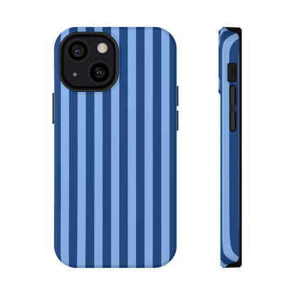 Blueberry Stripes iPhone Case
