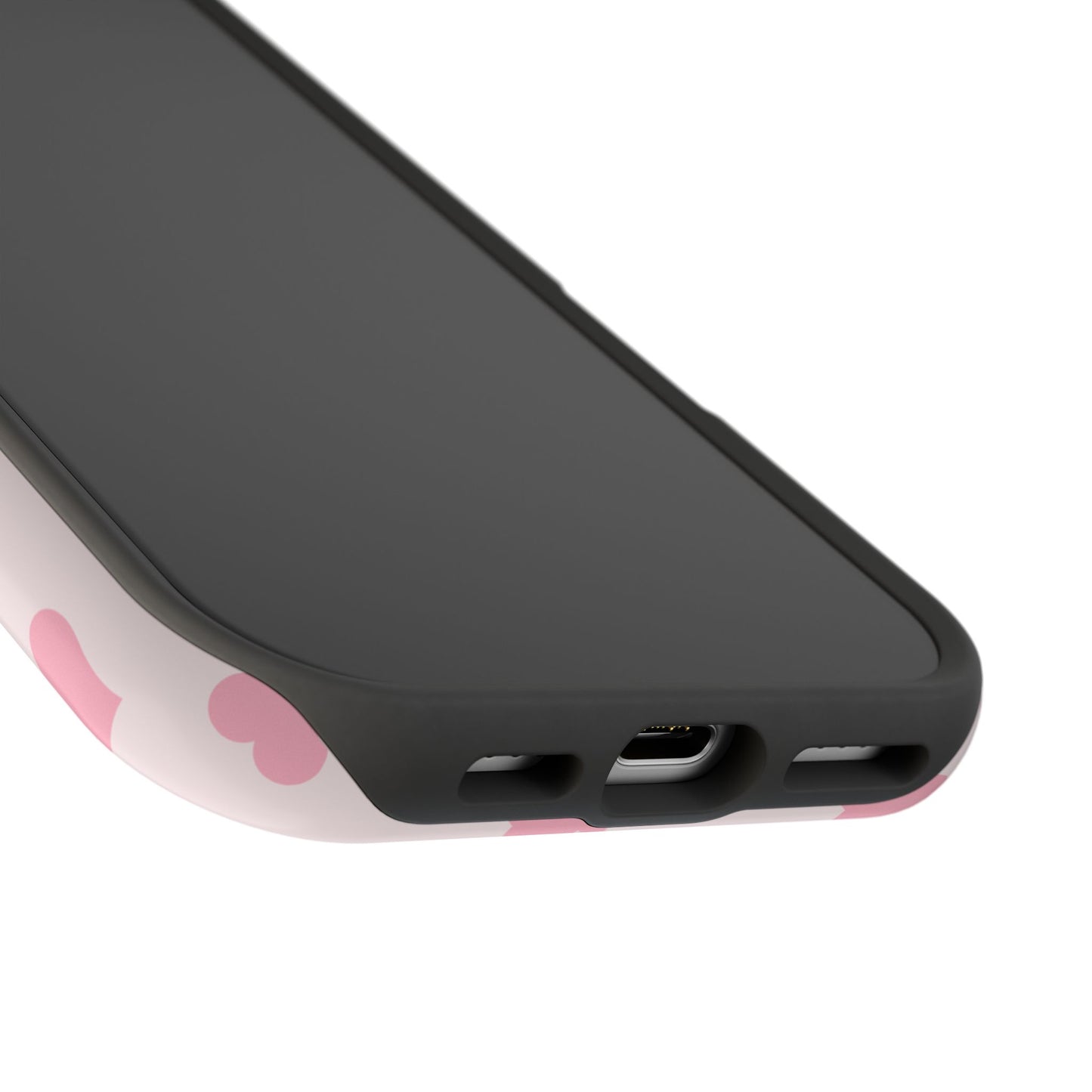 Pink Heart Mania iPhone Case
