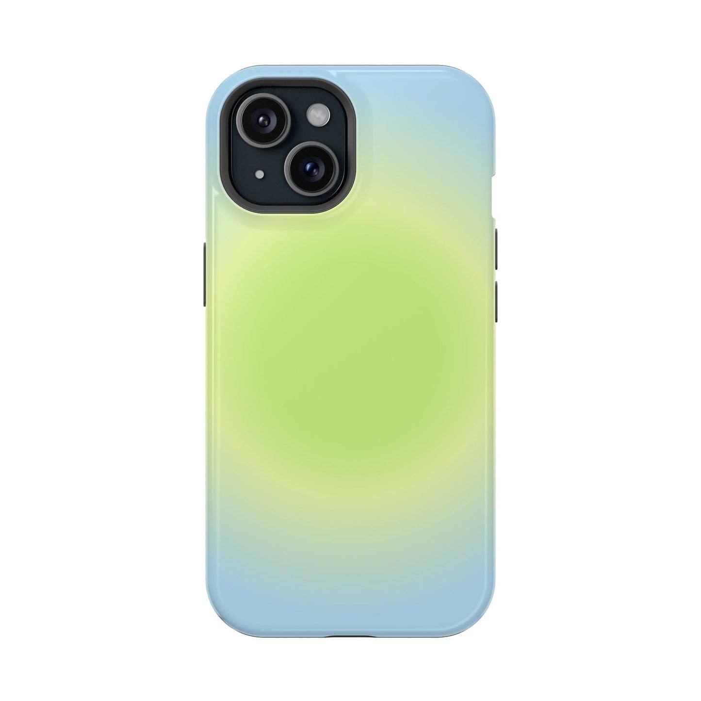 Green & Blue Aura iPhone Case