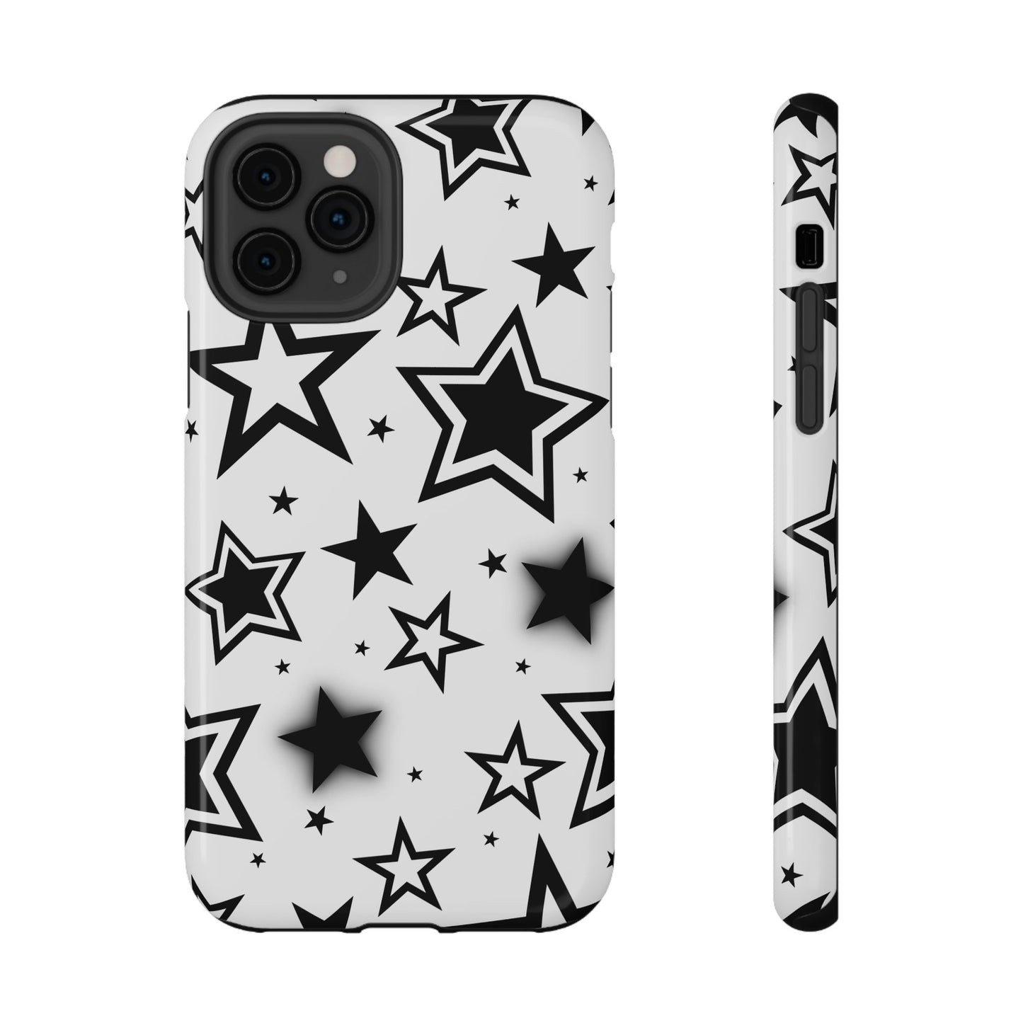 White Stardust iPhone Case
