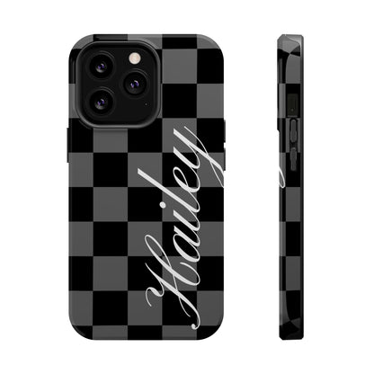 Custom Twilight Checkered iPhone Case