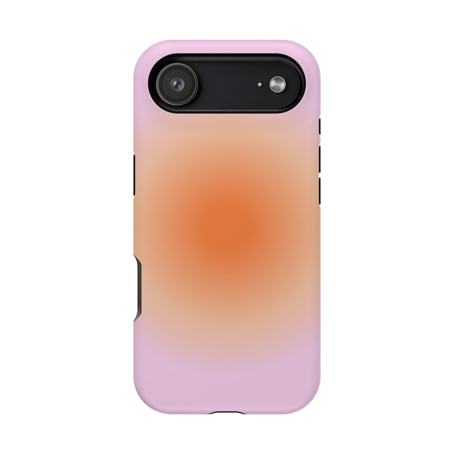 Orange & Purple Aura iPhone Case