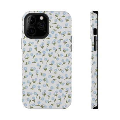 Blue Bloom iPhone Case