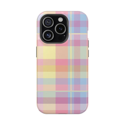 Sorbet Plaid iPhone Case