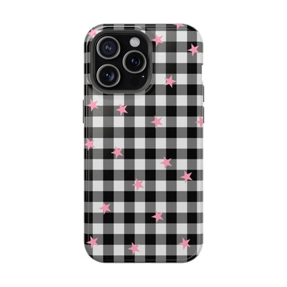 Starlight Gingham iPhone Case