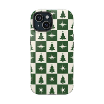 Evergreen Check iPhone Case