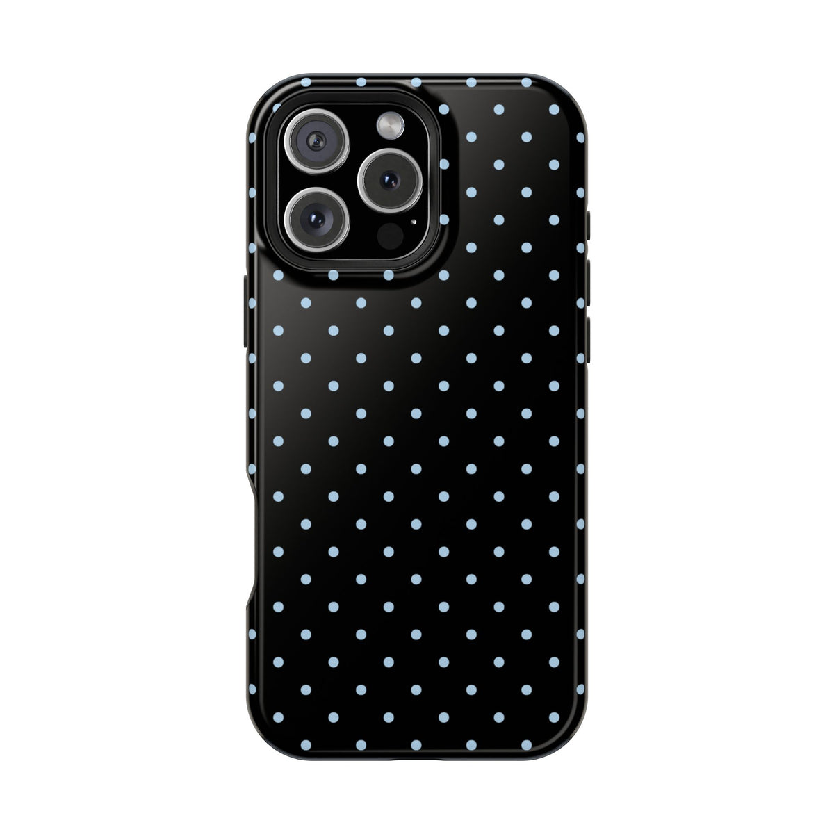 Blue Velvet Mini Dots iPhone Case