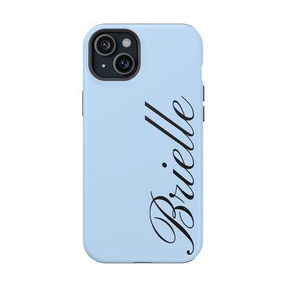 Personalized Blue iPhone Case