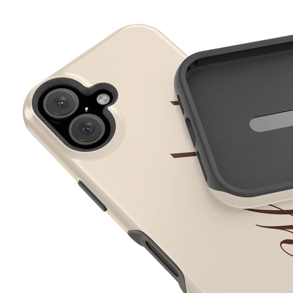 Custom Beige iPhone Case