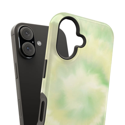 Lime Tie Dye iPhone Case