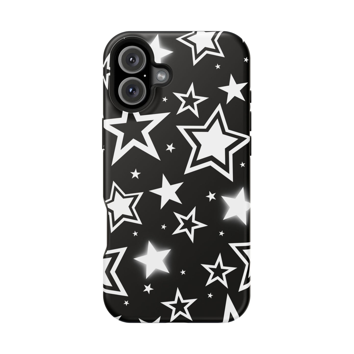 Black Stardust iPhone Case