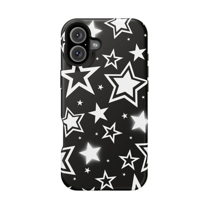 Black Stardust iPhone Case